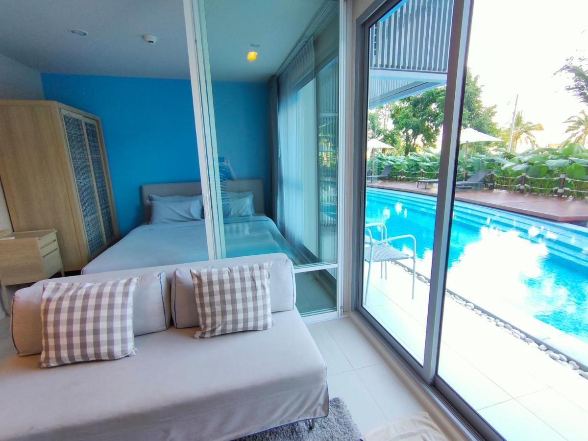 Blu-Pool Access Apartment Cha-Am Luaran gambar